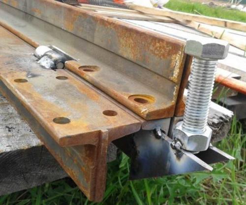 Листогиб для порогов автомобиля. Простые ручные