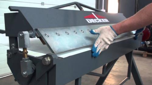 Листогиб для порогов своими руками. Устройство гибочного станка