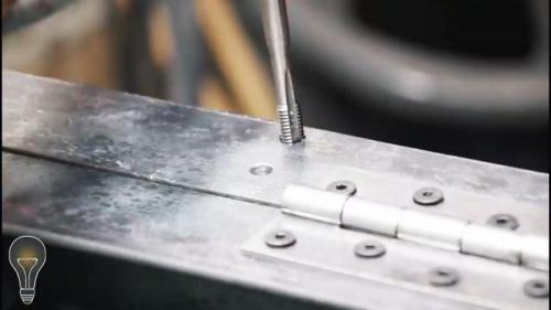 Листогиб своими руками из двух уголков. Последовательность действий