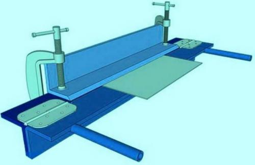 Листогибочный станок или листогиб своими руками. Как сделать листогиб: виды оборудования и несколько вариантов сборки