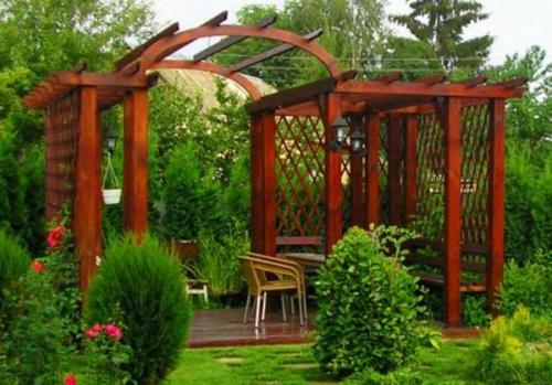 Красивые и простые шпалеры своими руками. Шпалера для винограда — пошаговая инструкция, как сделать своими руками. Обзор популярных конструкций + 100 фото 31 Красивые и простые шпалеры своими руками. Шпалера для винограда — пошаговая инструкция, как сделать своими руками. Обзор популярных конструкций + 100 фото 31