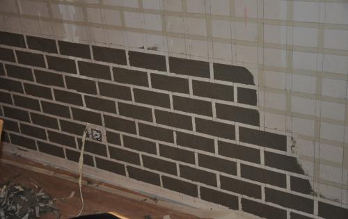 Кирпичная стена своими руками. Как сделать модную кирпичную стену своими руками? 03