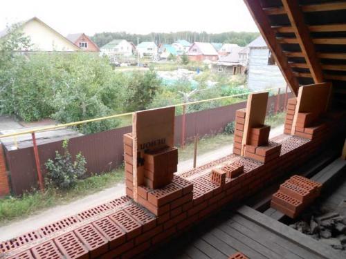 Кладка кирпича первый ряд. Виды кладки