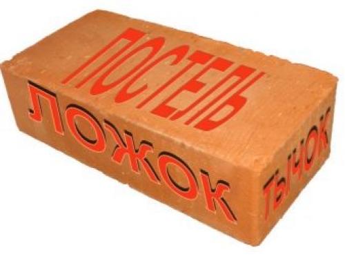 Кирпичная кладка перегородки в 1 кирпич. Особенности однорядной кладки