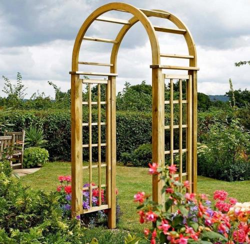 Арки для вьющихся растений. Садовая арка – функции в ландшафтном дизайне