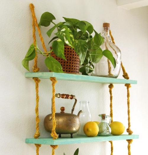 Подставка для цветов своими руками из подручных материалов. Кашпо для комнатных цветов своими руками с «нуля», декор цветочных горшков, подставки и полки для цветов