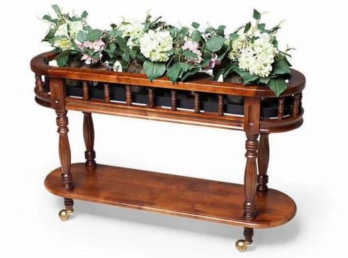 Подставка для цветов из профиля. Как сделать подставку для цветов своими руками — лучшие варианты подставок для комнатных и уличных цветов