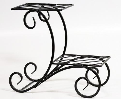 Подставка для цветов из профиля. Как сделать подставку для цветов своими руками — лучшие варианты подставок для комнатных и уличных цветов