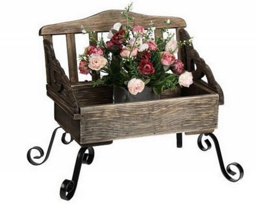 Подставка для цветов из профиля. Как сделать подставку для цветов своими руками — лучшие варианты подставок для комнатных и уличных цветов