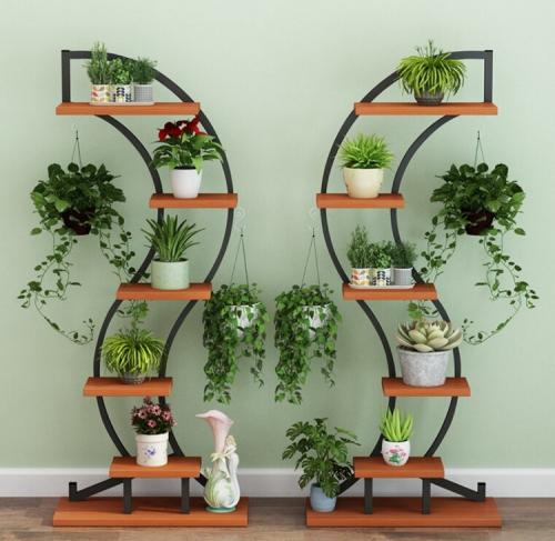 Подставка для цветов из профиля. Как сделать подставку для цветов своими руками — лучшие варианты подставок для комнатных и уличных цветов