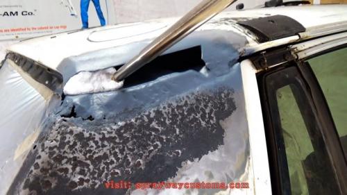 Как восстановить крыло автомобиля стекловолокном. Процесс ремонта сквозной коррозии кузова авто