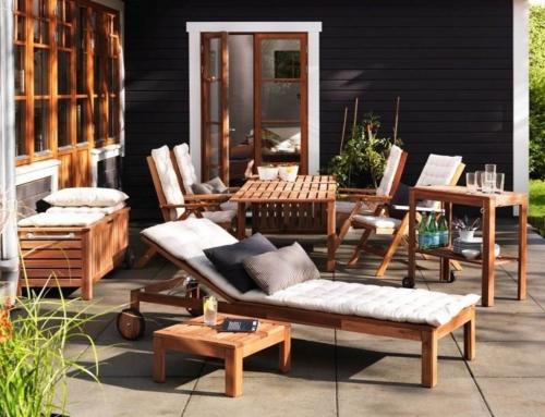 Скамья садовая икеа. Садовая мебель ИКЕА: обзор существующих моделей