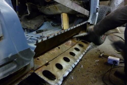 Ремонт порогов своими руками. Ремонт и замена порогов в автомобиле