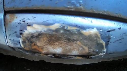 Как спрятать гнилые пороги. Процесс ремонта гнилых порогов