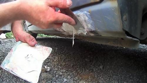 Бюджетный ремонт порогов. Процесс ремонта гнилых порогов