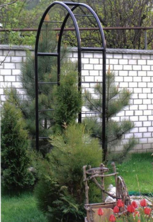 Арки из металла для сада. Изделия из металла