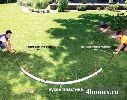 Металлическая арка своими руками. Как построить садовую арку своими руками?
