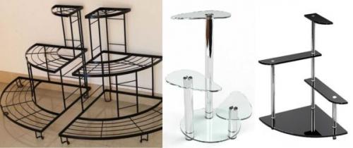 Подставки и крепления для растений. Виды напольных подставок