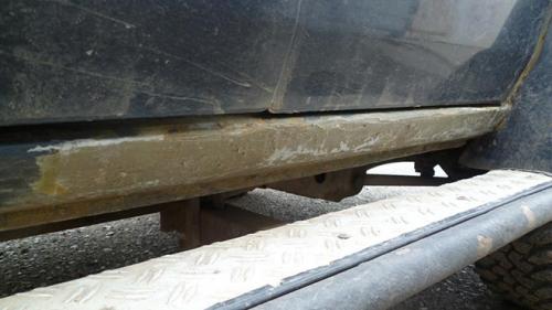 Чем замазать пороги на авто. Способы реставрации