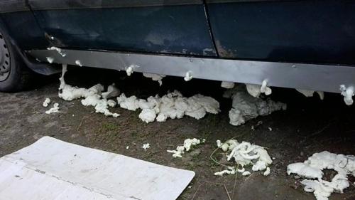 Чем замазать пороги на авто. Способы реставрации