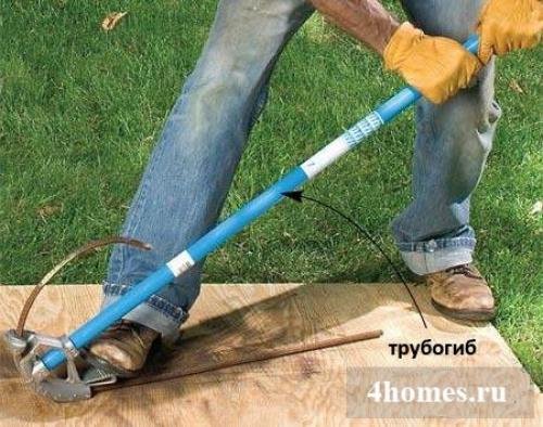 Как сделать арку из металла своими руками. Как построить садовую арку своими руками?